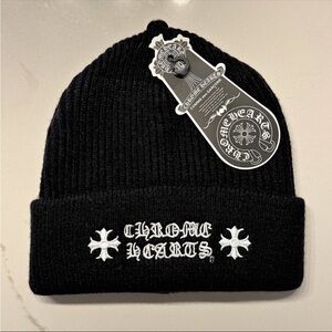 Chrome Hearts Black Knit Hat